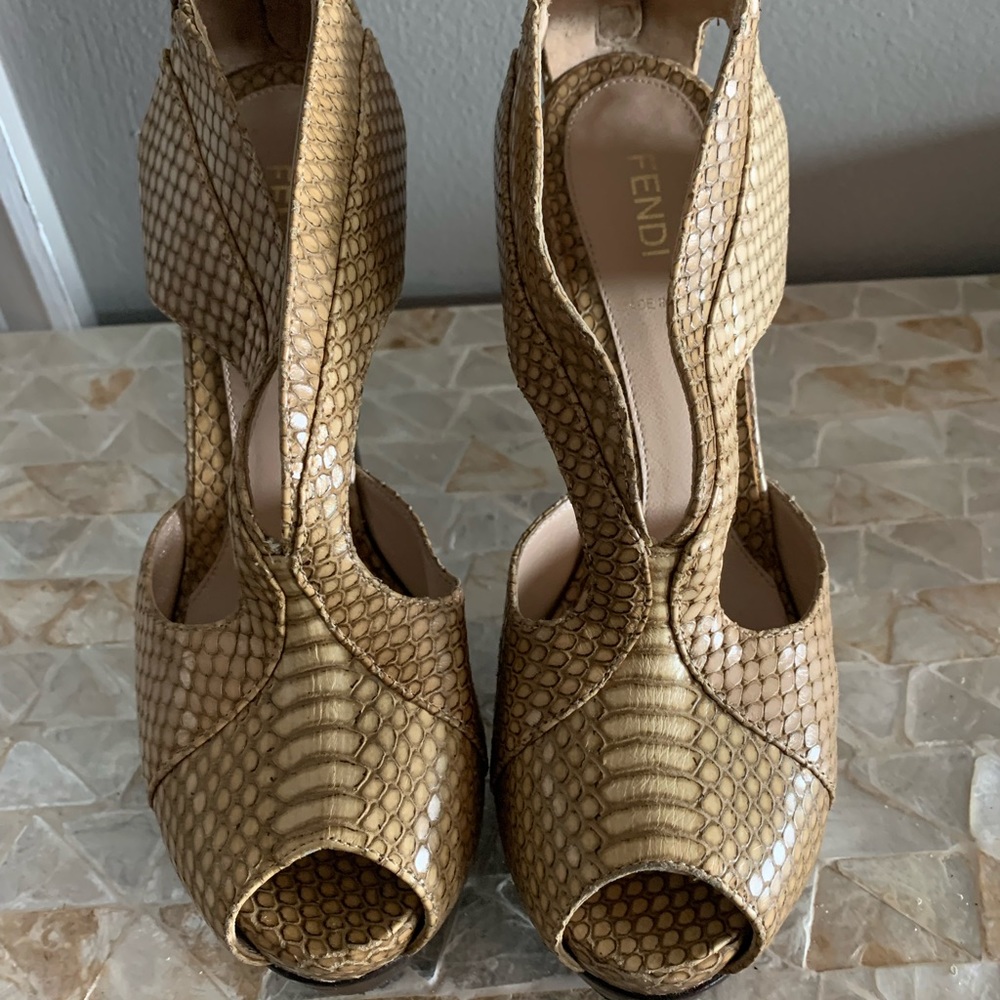 Fendi platform sandals